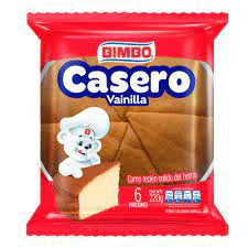 PONQUE BIMBO CASERO VAINILLA X 220 GR