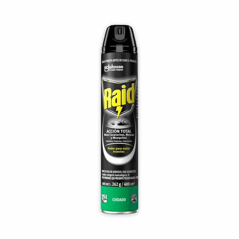 RAID MAX ACCION TOTAL X 400 ML