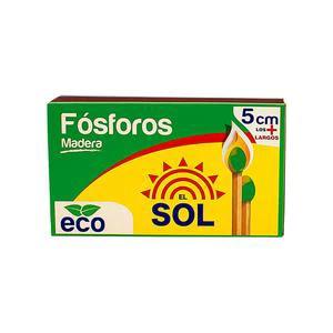 FOSFORO MADERA EL SOL X 200 UNDS