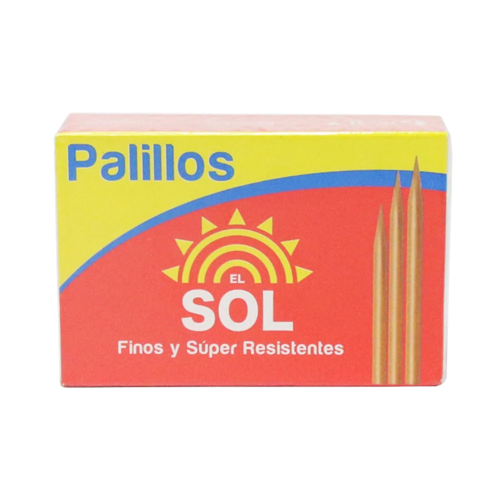 PALILLOS EL SOL 180UNI X 180 UNDS