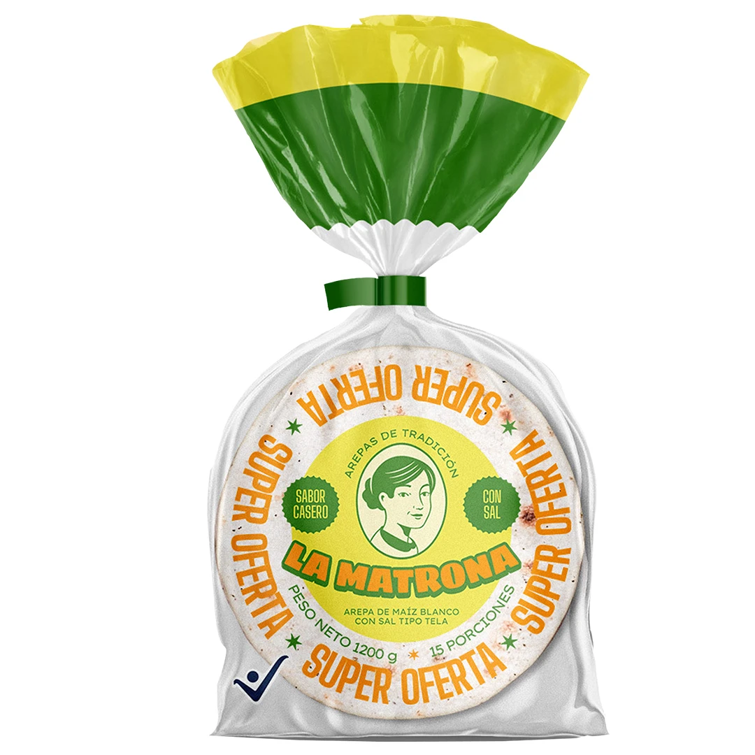 AREPAS PRIMAVERA X 15 UNDS