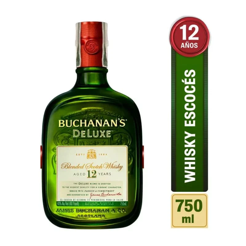 WHISKY BUCHANANS 12AÑOS X 750 ML