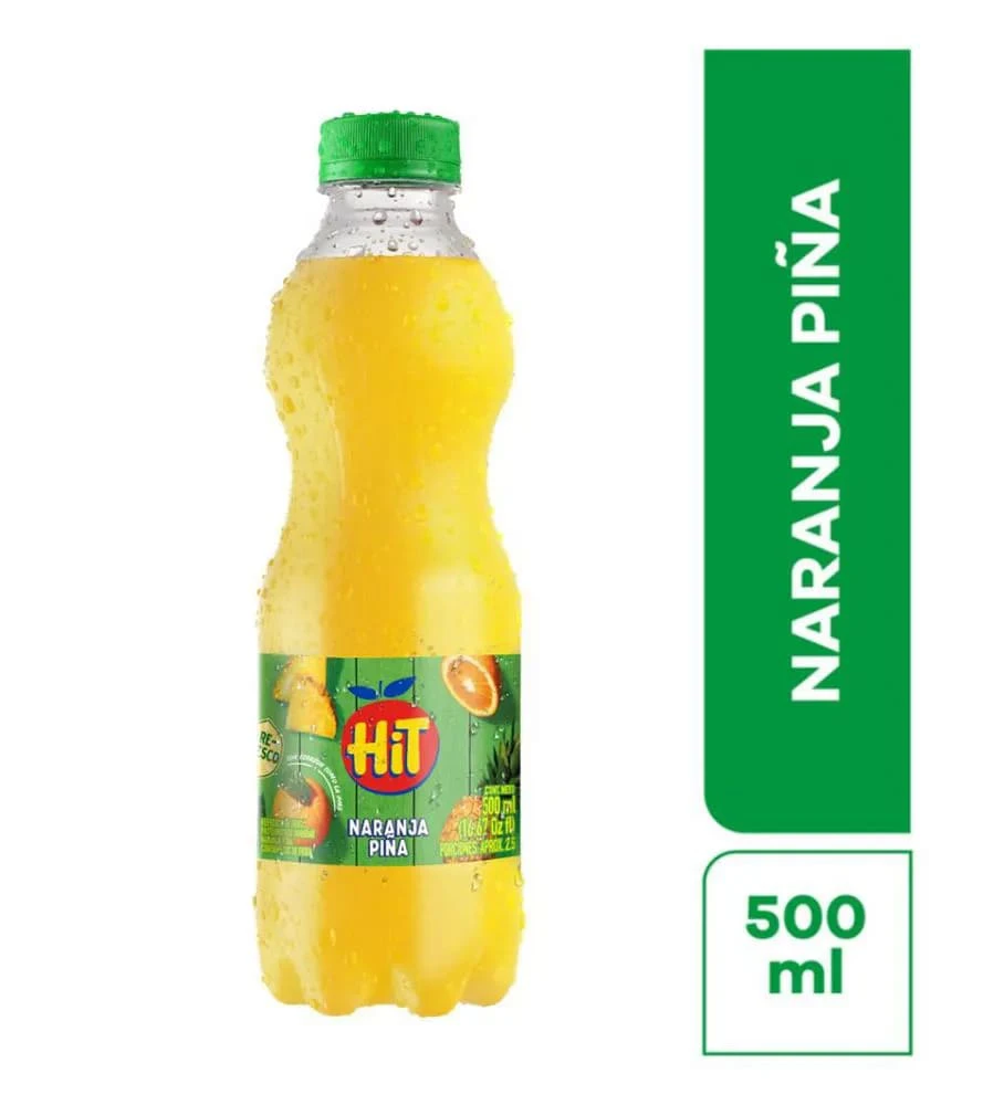 FRESCO HIT NARANJA-PIÑA X 500 ML