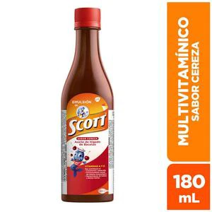 EMULSION DE SCOTT CEREZA X 180 ML