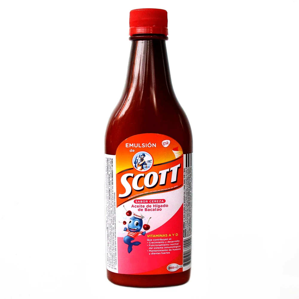 EMULSION DE SCOTT CEREZA X 360 ML