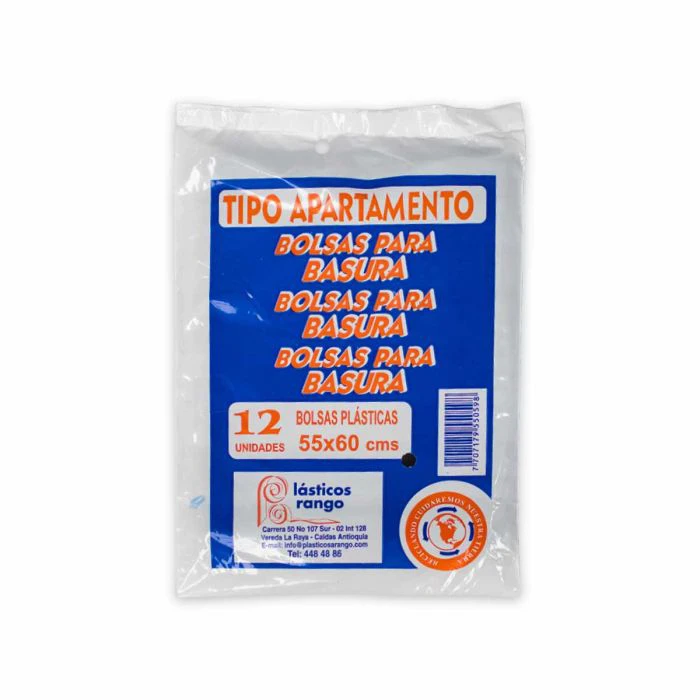 BOLSA DE BASURA P/ARANGO NEGRA 55 60