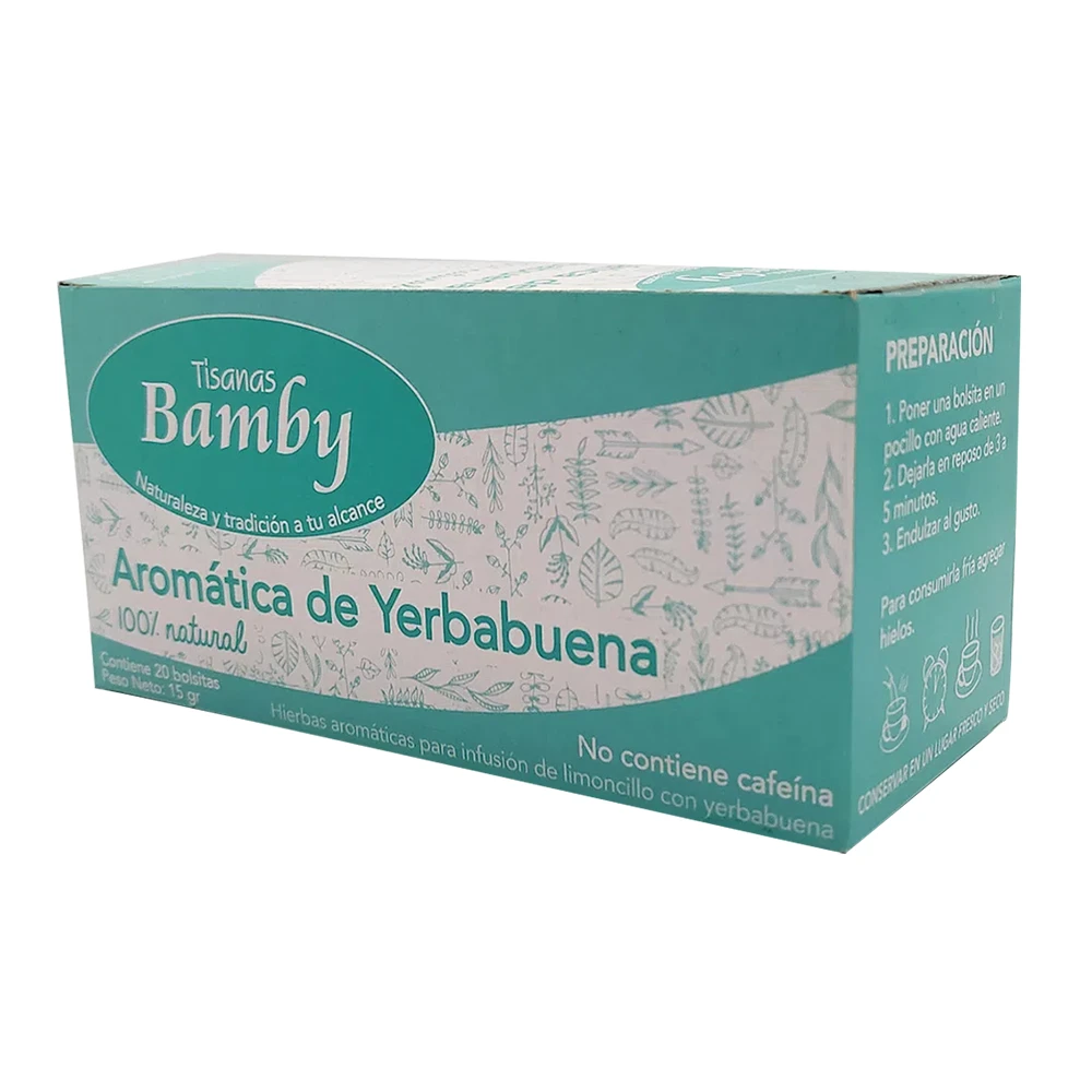 AROMATICA BAMBY YERBABUENA X 15 GR
