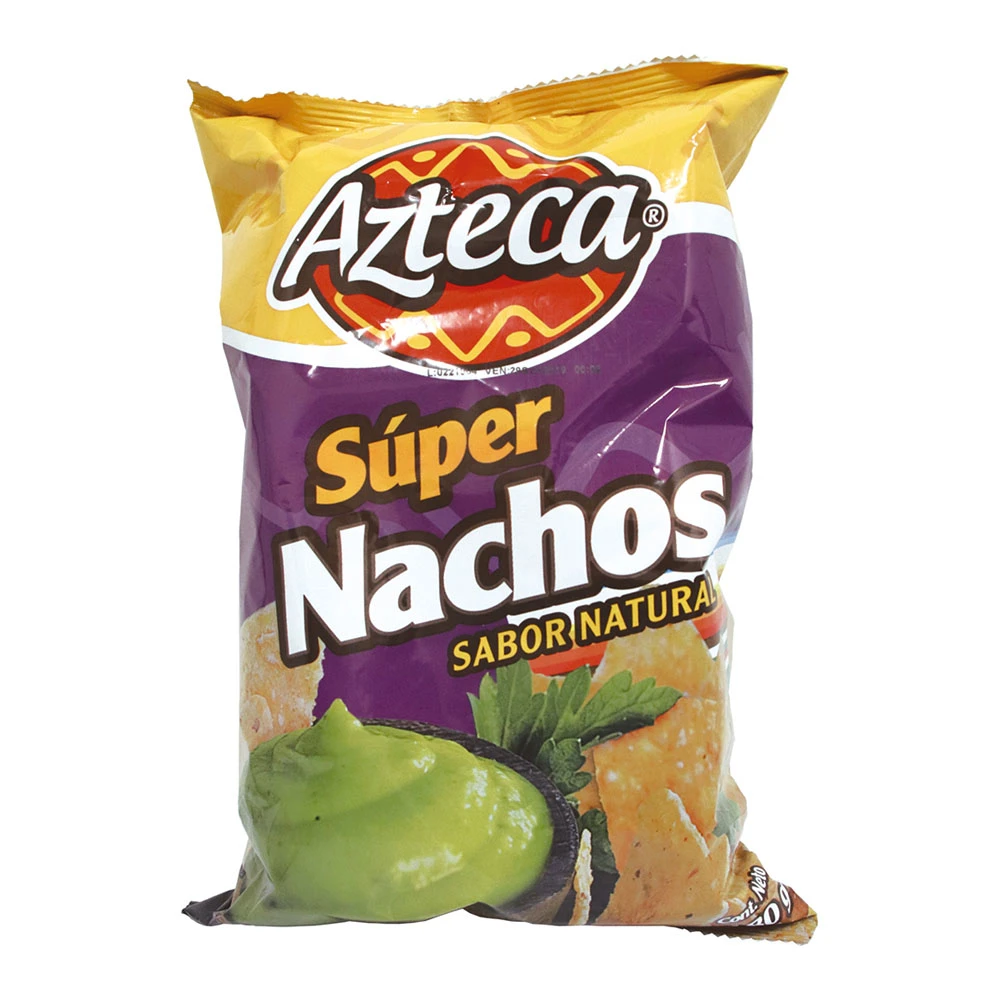 NACHOS AZTECA NATURAL X 180 GR