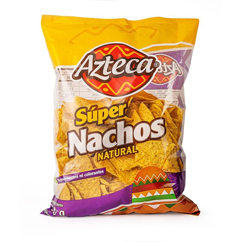 NACHOS AZTECA NATURAL X 500 GR