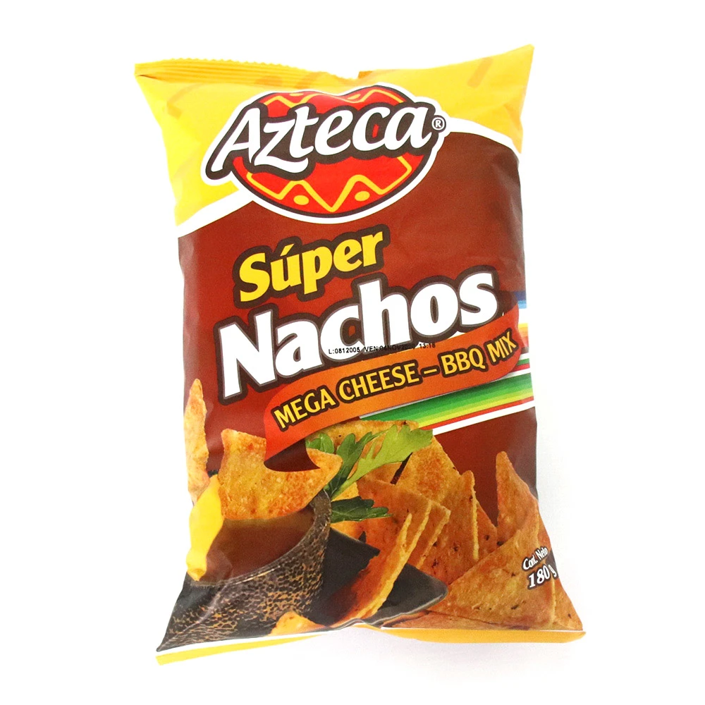NACHOS AZTECA BBQ X 180 GR