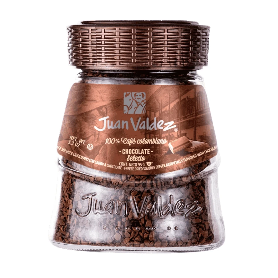 CAFE JUAN VALDEZ CHOCOLATE X 95 GR