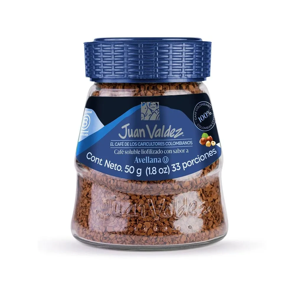 CAFE JUAN VALDEZ AVELLANA X 50 GR