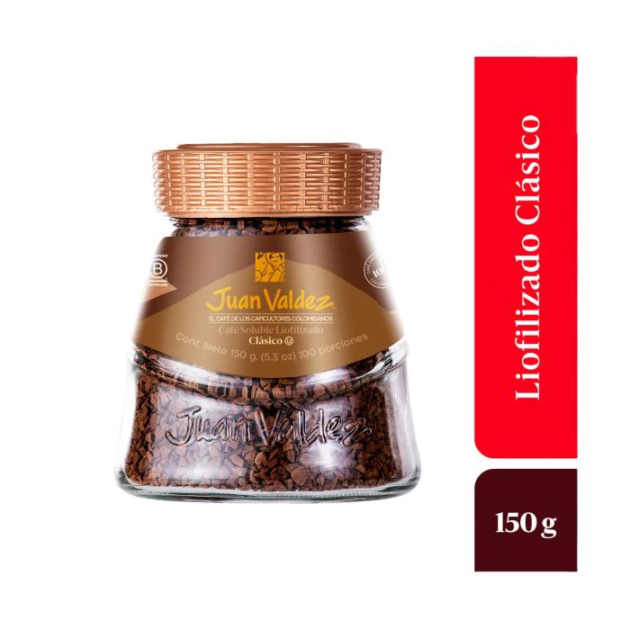 CAFE JUAN VALDEZ SOLUBLE X 190 GR