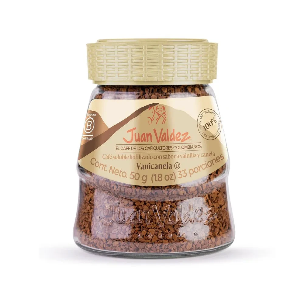 CAFE JUAN VALDEZ VANICANELA X 50 GR