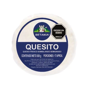 QUESITO BETANIA X 500 GR