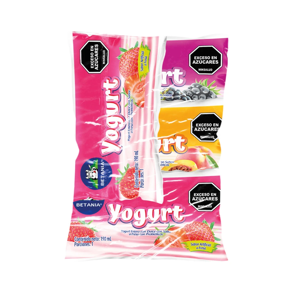 YOGUR BETANIA BOL X 200 GR X 6 UNDS (SIXPACK)