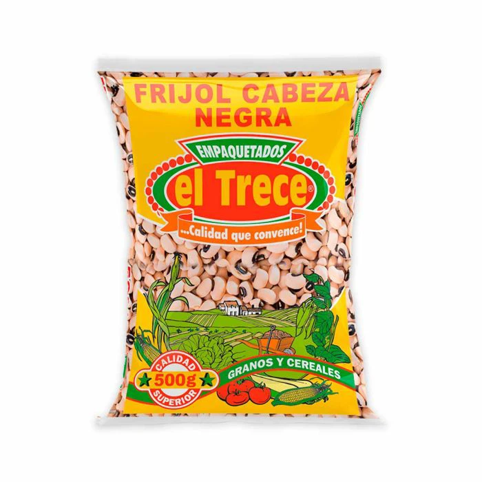 FRIJOL EL TRECE CABEZA NEGRA X 500 GR