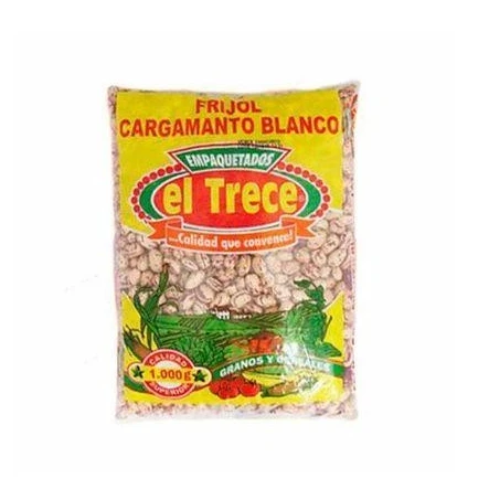 FRIJOL EL TRECE CARGAMANTO BLANCO X 1000 GR