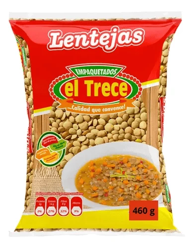 LENTEJA EL TRECE X 460 GR