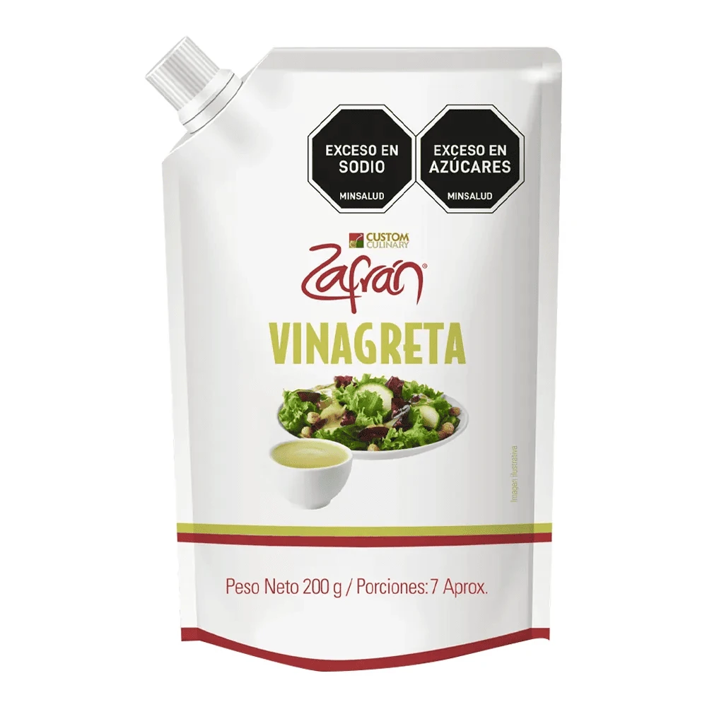 SALSA ZAFRAN VINAGRETA 200