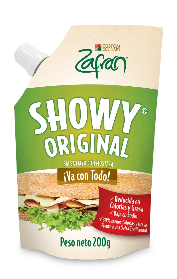 SALSA SHOWY ZAFRAN ORIG X 200 GR