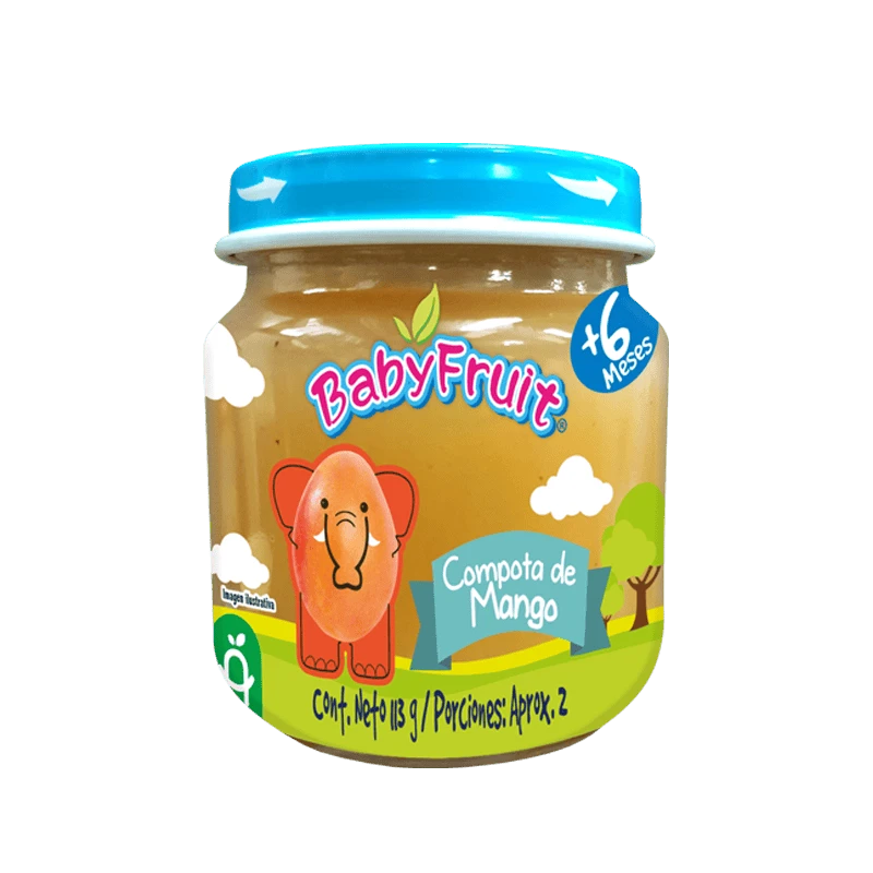 COMPOTA BABYFRUIT MANGO X 113 GR