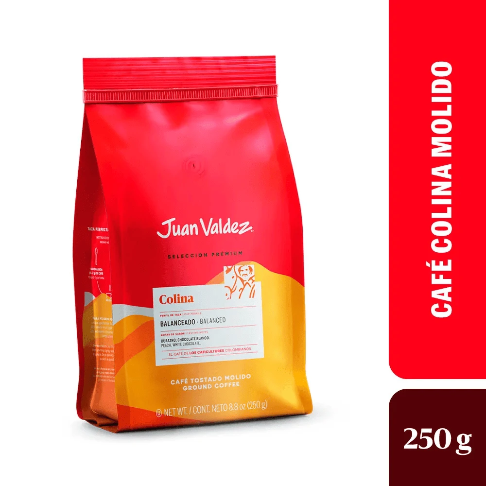 CAFE JUAN VALDEZ MOLIDO 250 DOYPACK