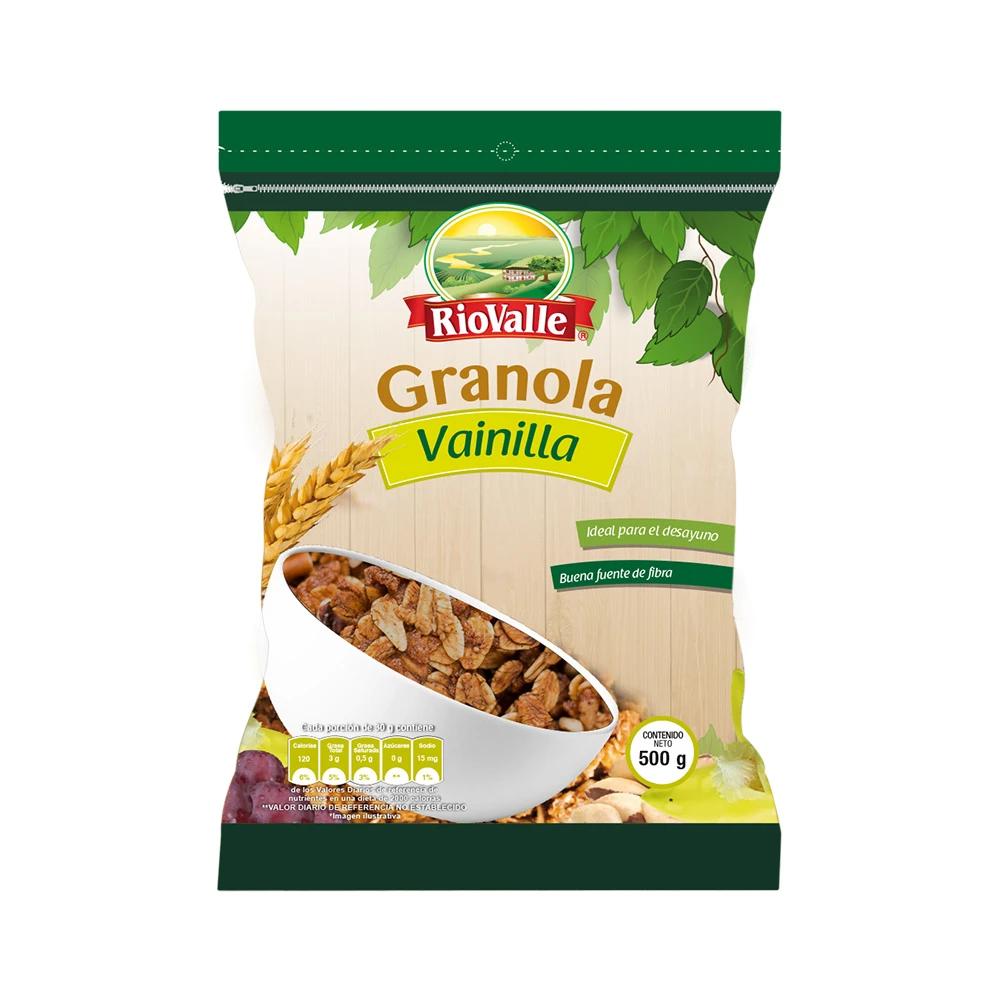 GRANOLA RIOVALLE VAINILLA X 500 GR
