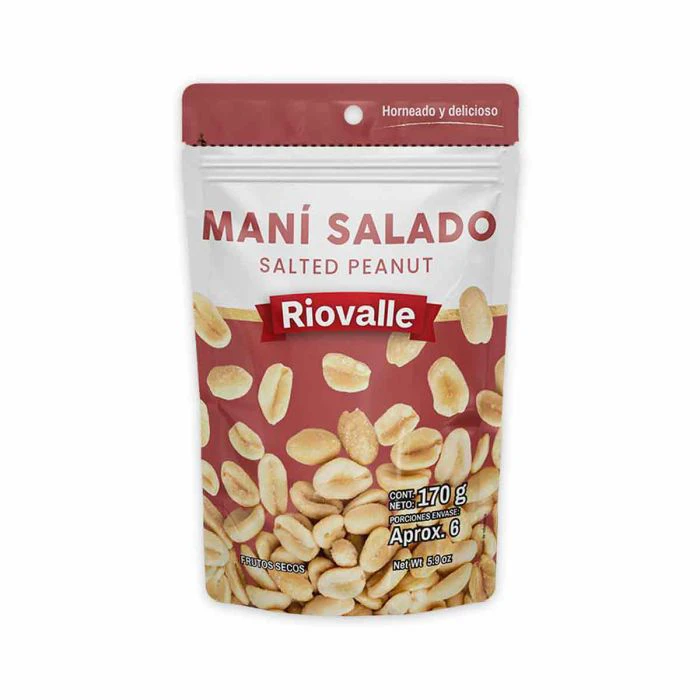 MANI SALADO RIOVALLE X 170 GR