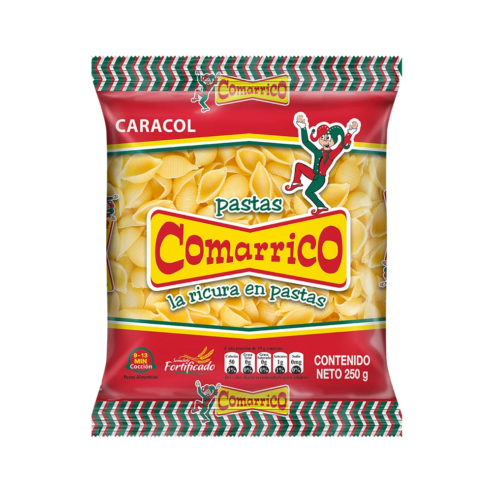 PASTAS COMARRICO CARACOL 250