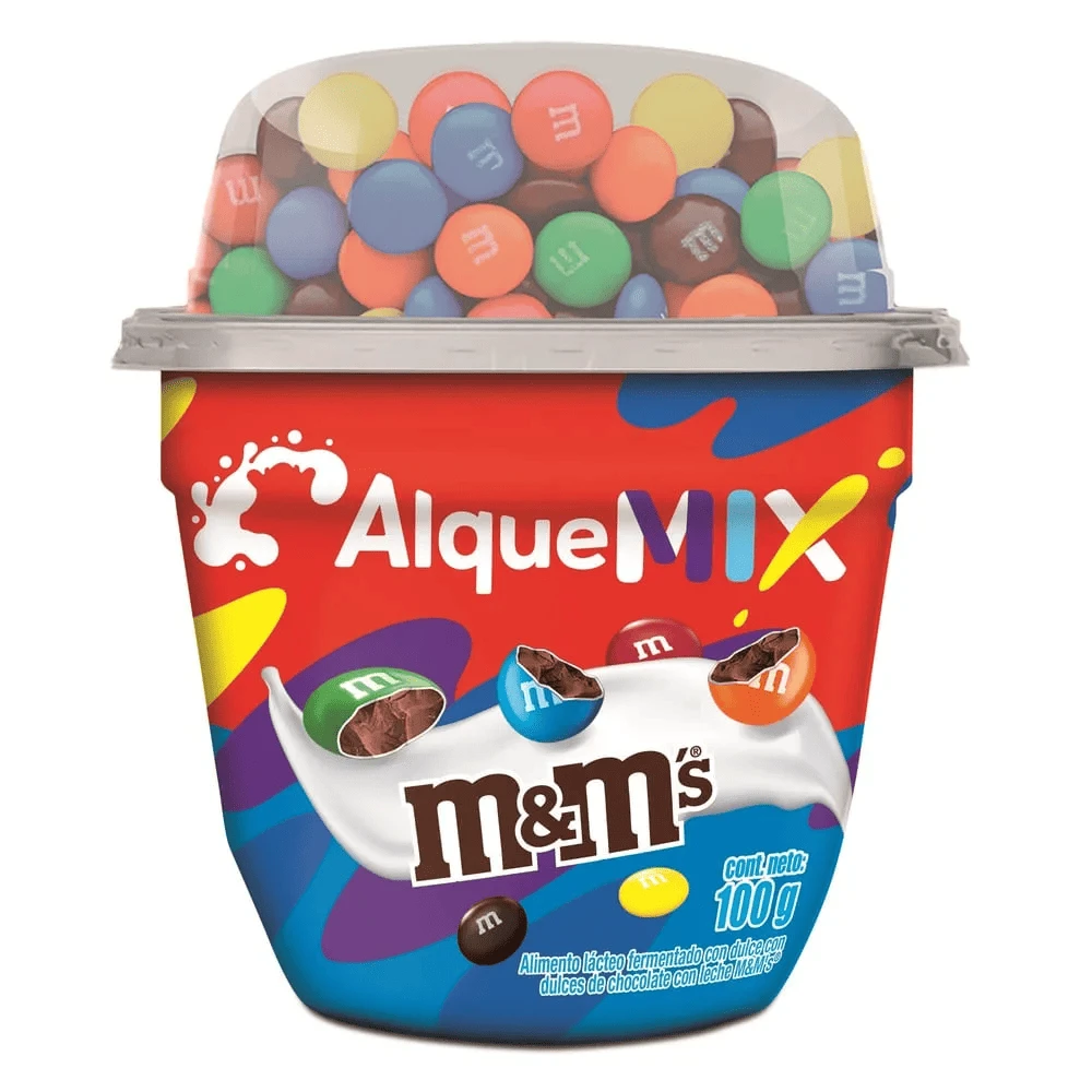 YOGUR ALQUEMIX M&M X 100 GR