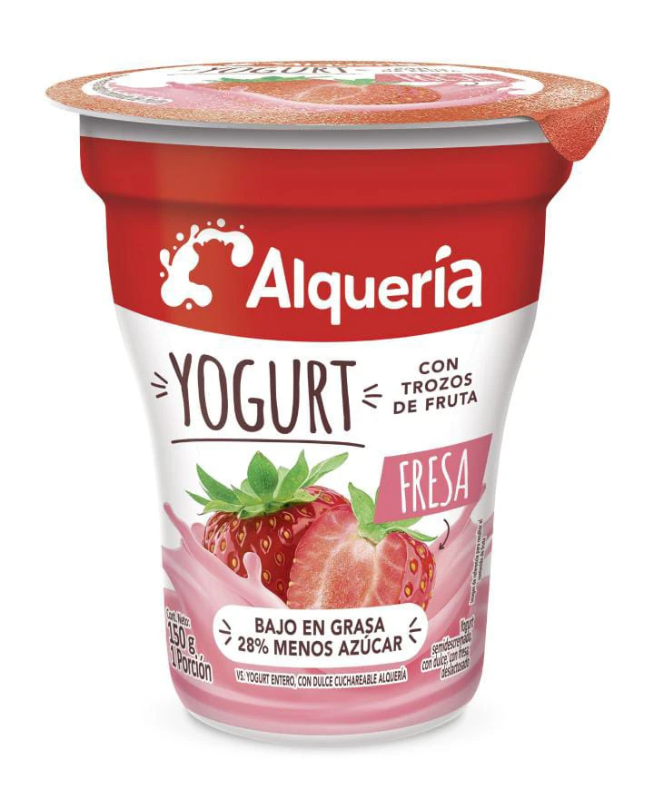 YOGUR ALQUERIA VASO FRESA X 150 GR