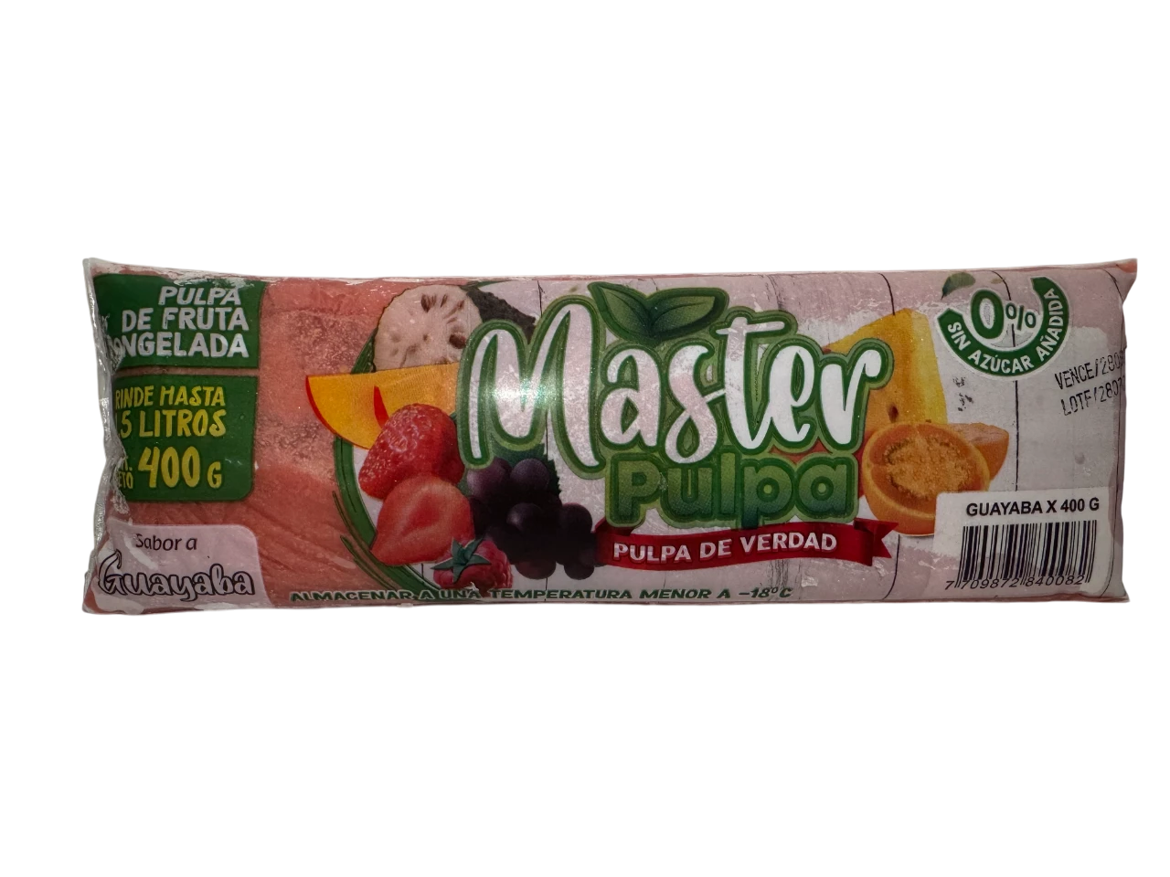 MASTER PULPA GUAYABA X 400 GR