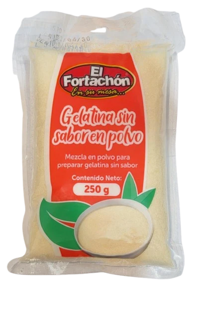 GELATINA SIN SABOR FORTACHON X 250 GR