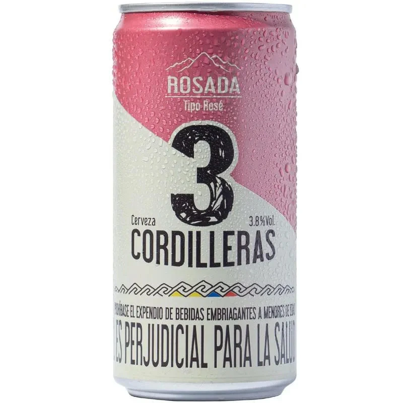 CERVEZA 3 CORDILLERAS ROSADA X 269 CC UND