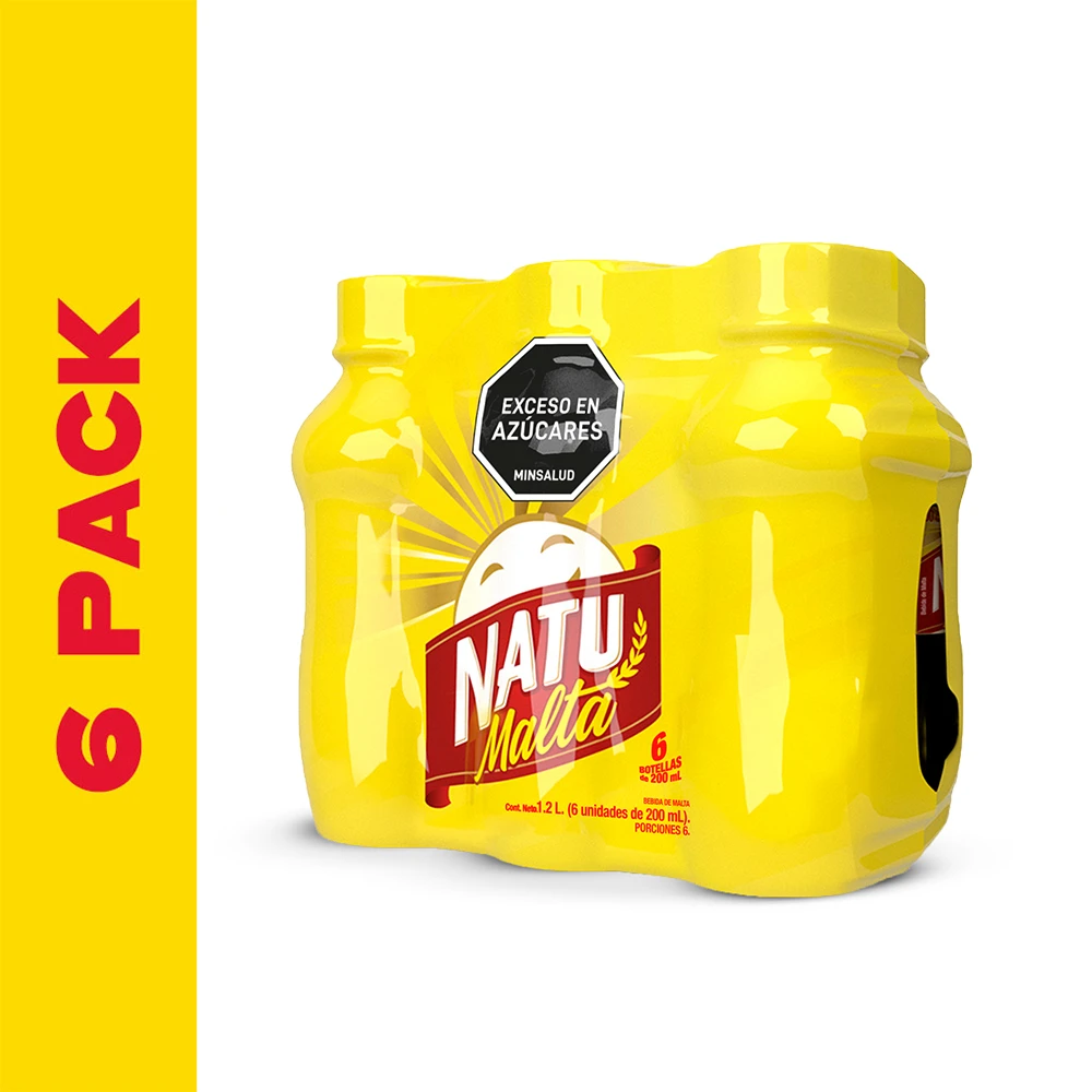 NATU MALTA X 200 GR X 6 UNDS