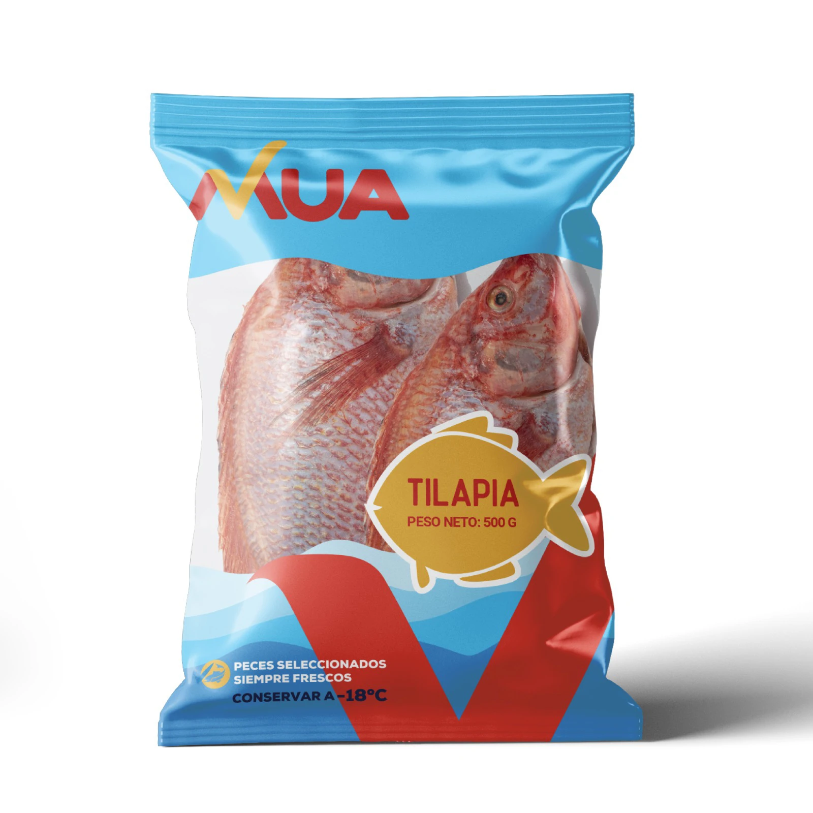 TILAPIA ENTERA MUA X 500 GR
