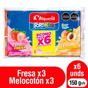 YOGUR ALQUERIA KD BOLSA X 150 GR X 6 UNDS (SIXPACK)