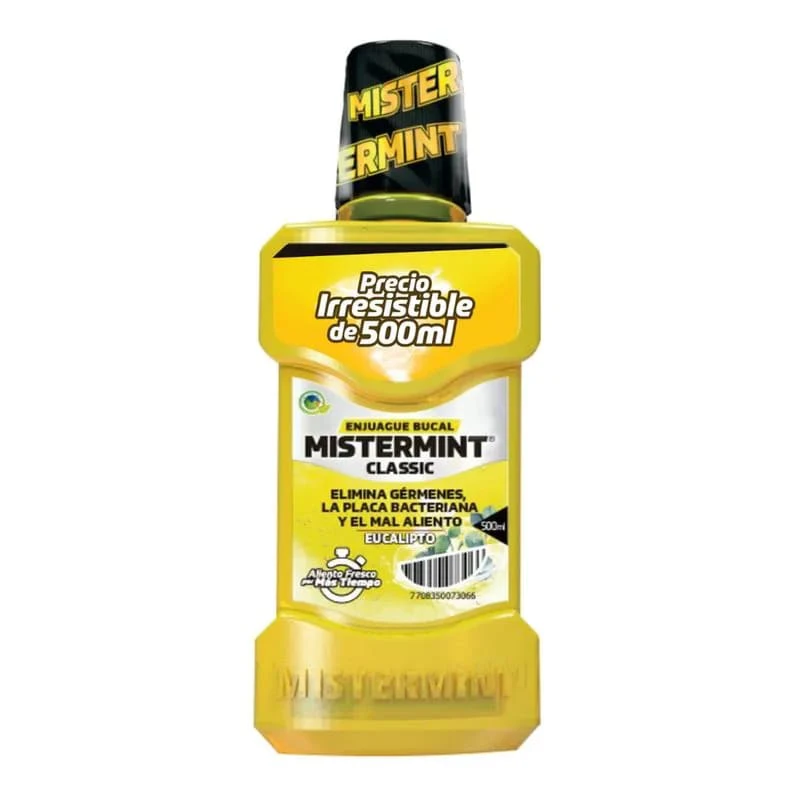 ENJUAGUE BUCAL MISTERMI CLASI X 500 ML