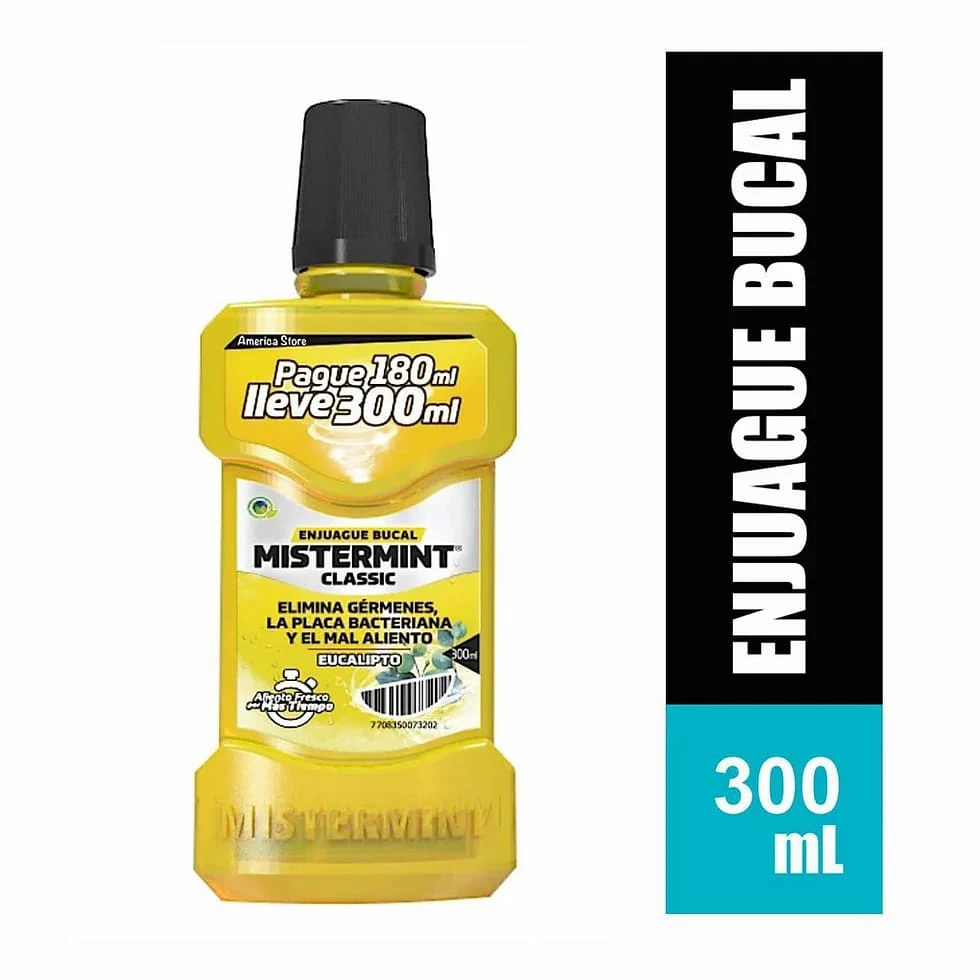 ENJUAGUE BUCAL MISTERMINT CLAS 300