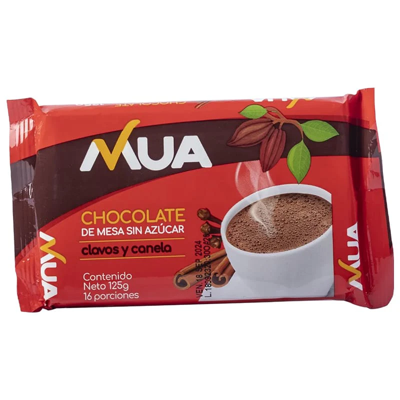 CHOCOLATE MESA MUA CLAVO/CANELA 125