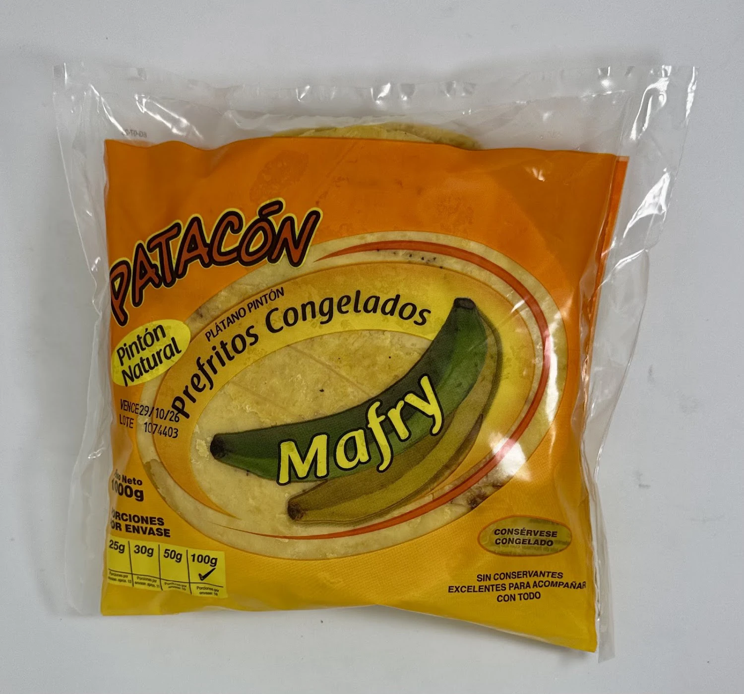 PATACON MAFRY JUMBO PINTON X 100 GR