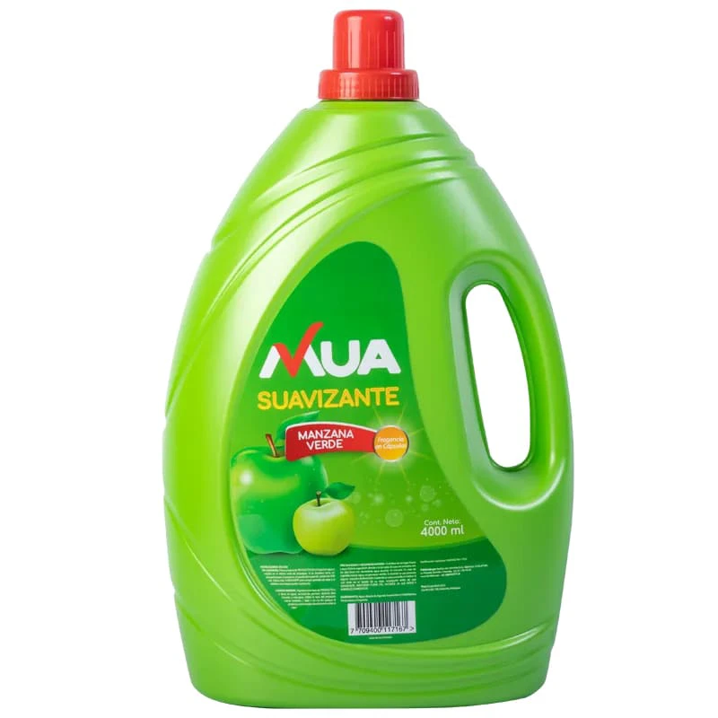 SUAVIZANTE MUA MANZA X 4000 ML