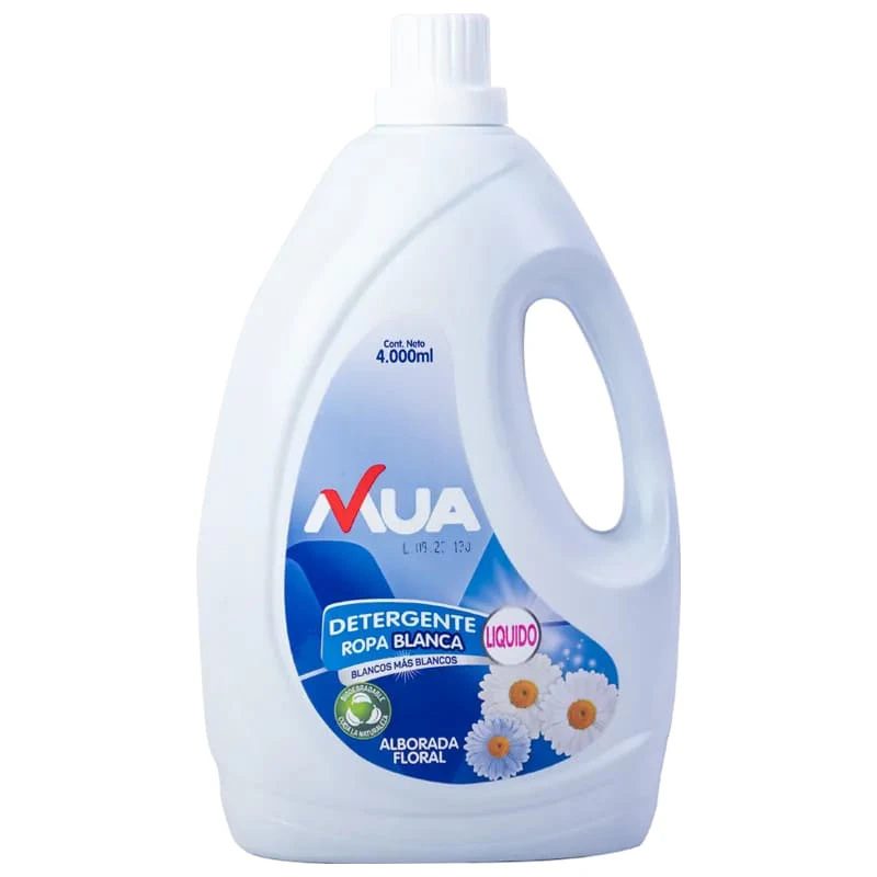 DETERGENTE MUA LIQ R/BLANCA X 4000 ML