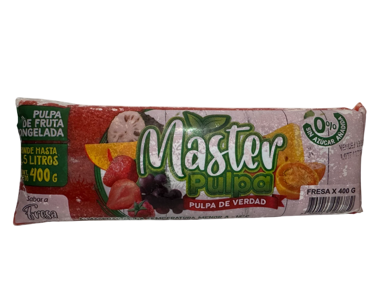 MASTER PULPA FRESA X 400 GR