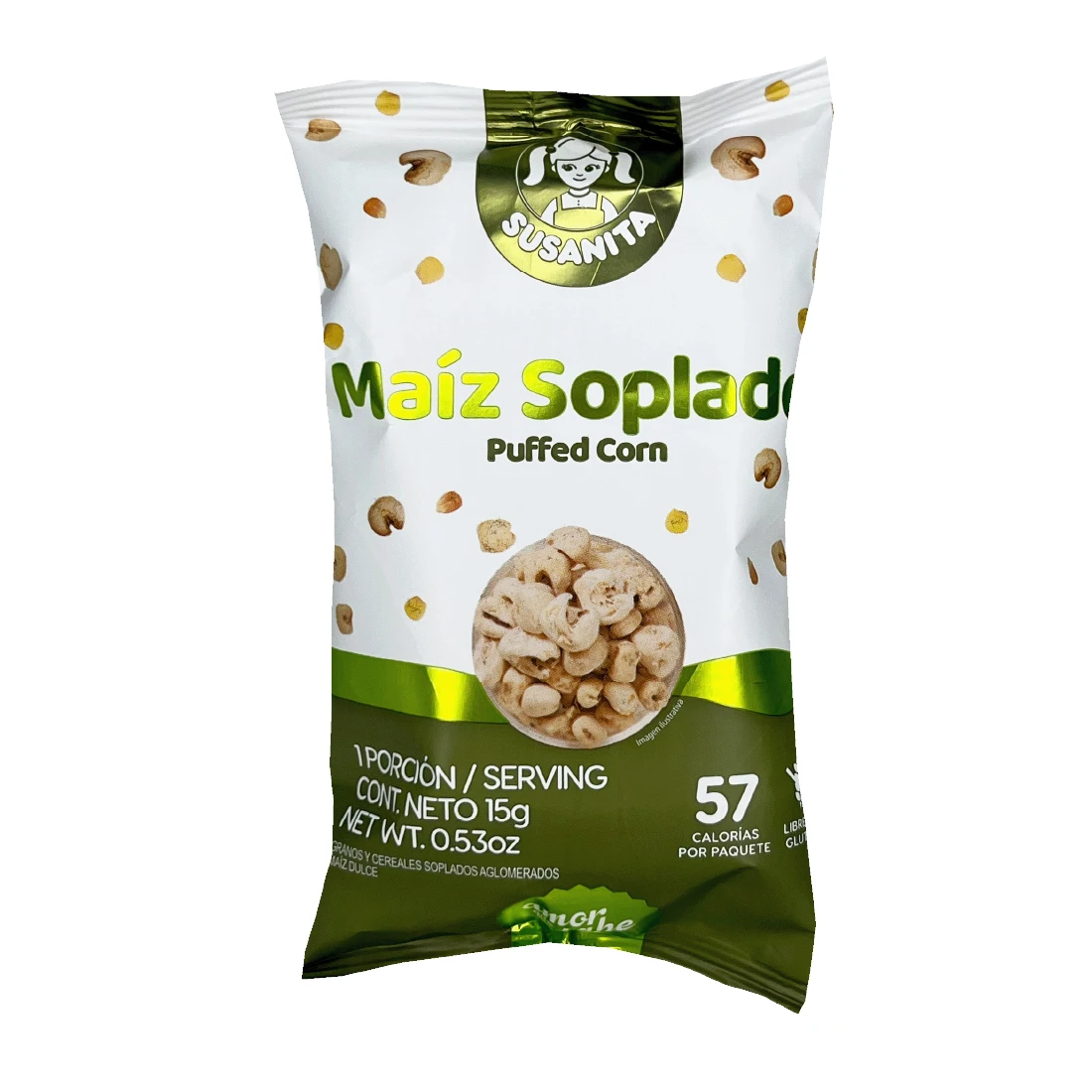 MAIZ SOPLADO SUSANITA X 15 GR