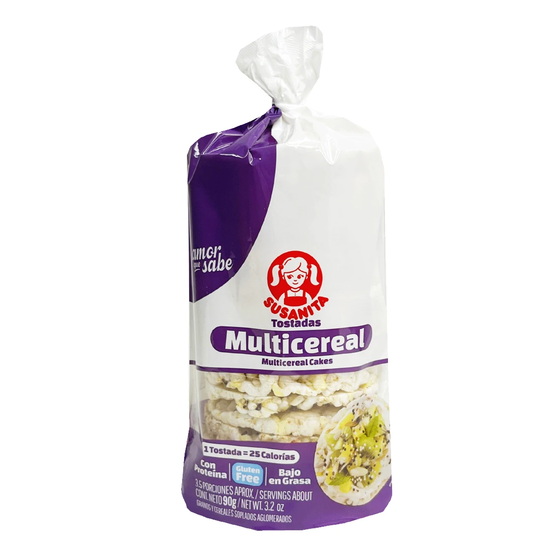 TOSTADAS SUSANITA MULTICEREAL 90
