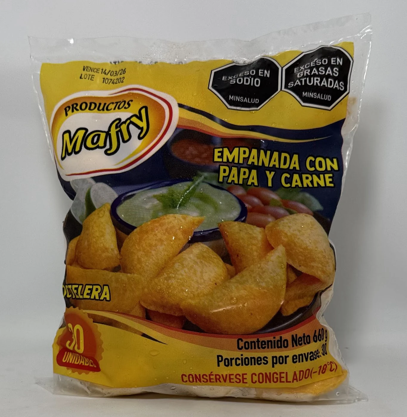 EMPANADITA MAFRY COCT CARNE X 30 UNDS