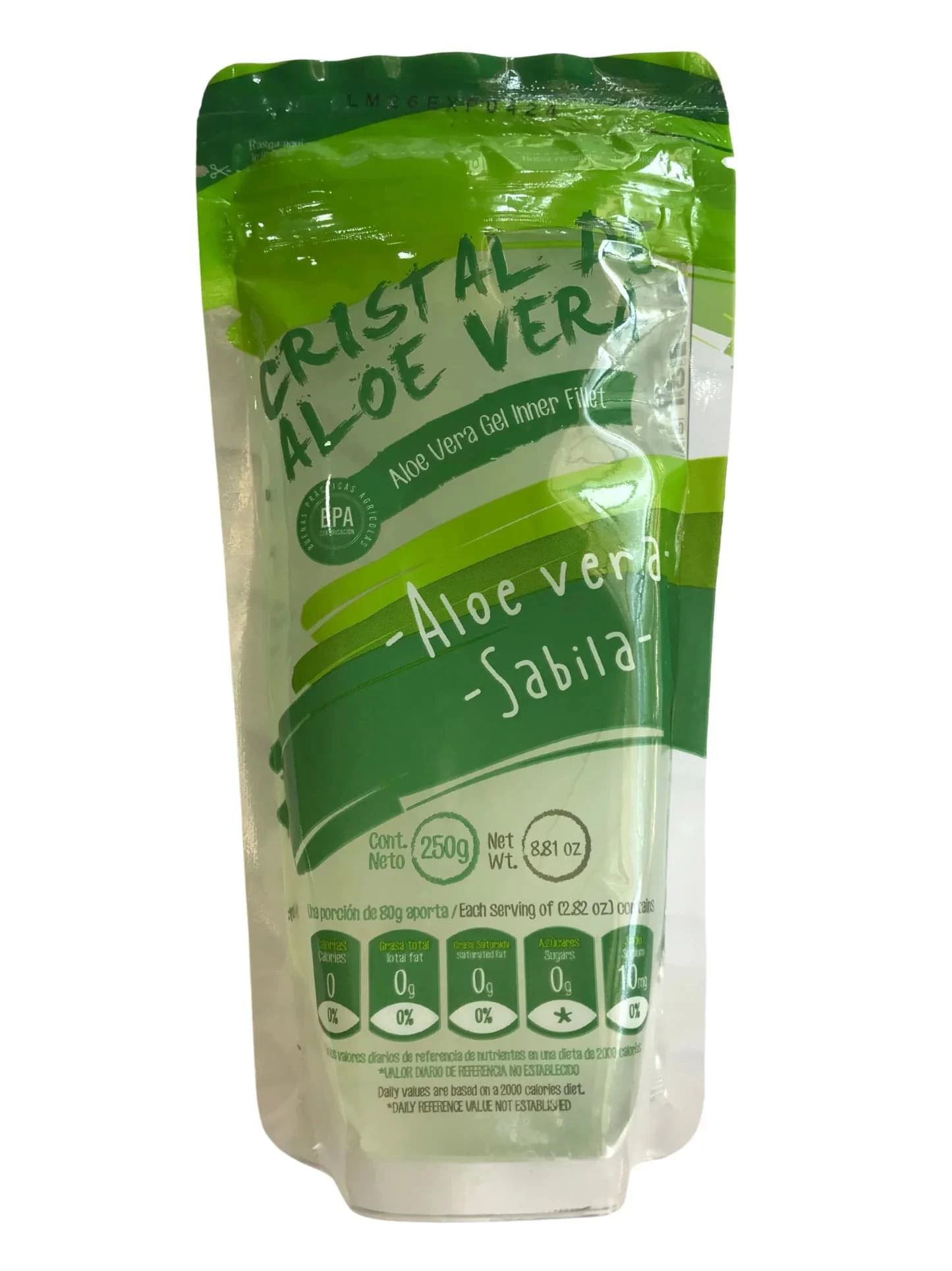 CRISTALES DE ALOE X 250 GR