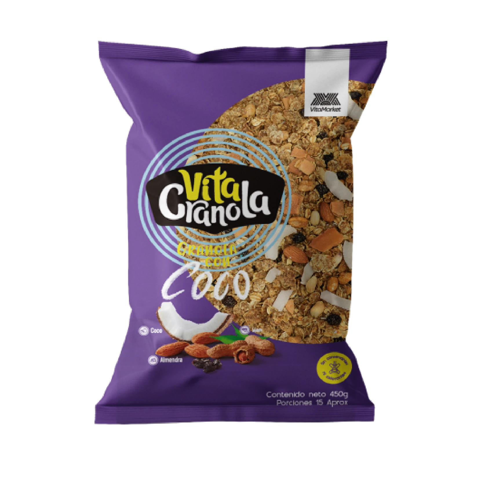 GRANOLA VITAGRANOLA COCO 450